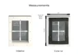 Image showing medium door measurements