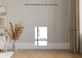 Recommended rough opening